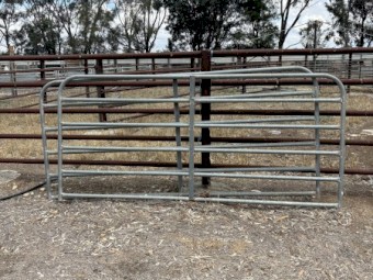 Steel Cattle Yards & Gates