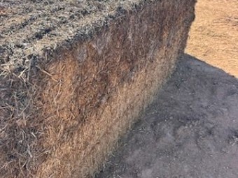 130mt Vetch Hay Top and Second Bales