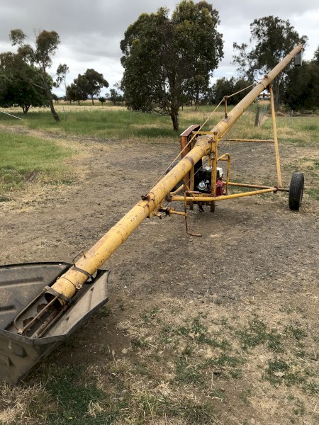 34ft x 6" Moblico Grain Auger