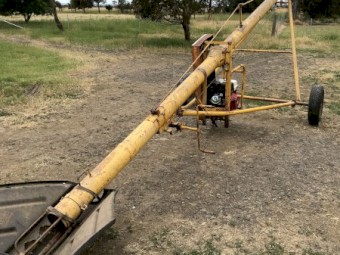 34ft x 6" Moblico Grain Auger