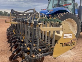 Serafin 3PL, 2014 TLS 8m Double Disc Seeder