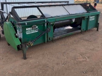 14ft Knuckey Canola pick-up front to suit John Deere header