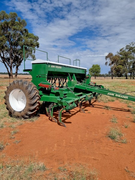 John Shearer 27 run Trash Culti Drill