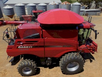 Grain tank tarp for Case Ih