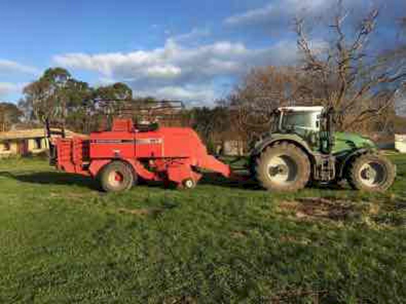 2005 Massey Ferguson 187 SBC 4x3 baler