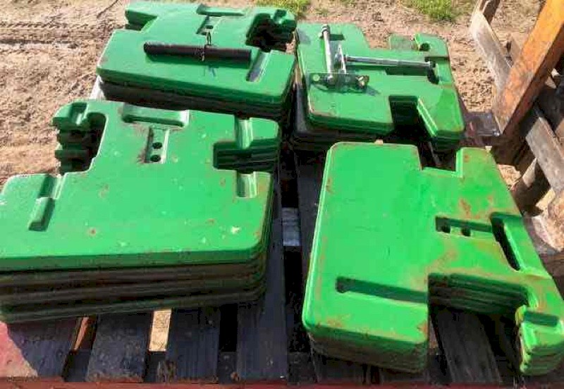 John Deere Suitcase Weights wanted