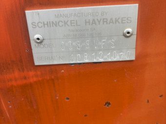 2008 Schinkel V rake 