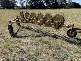 6 wheel Connor Shea Hay Rake