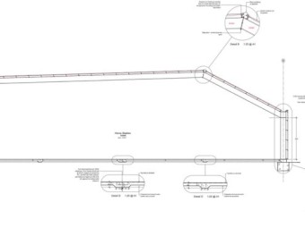 48m X 30m Shed Frame