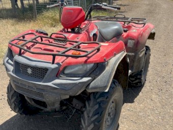 2015 Suzuki 500 ATV