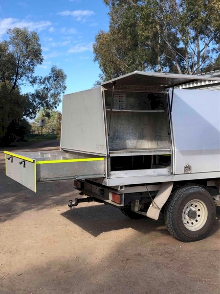 Alloy canopy/tray