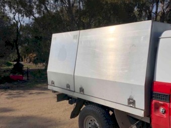 Alloy canopy/tray