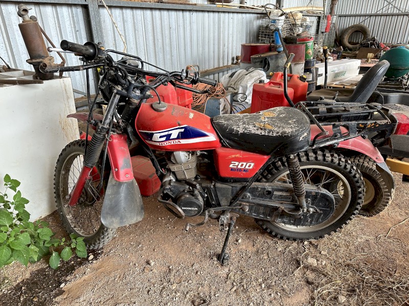 Honda 200 Ag Bike