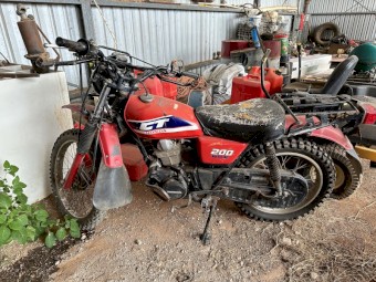 Honda 200 Ag Bike