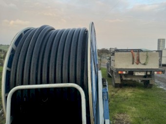 Irrigator reel
