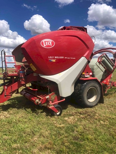 Under Auction - (A162)  2013 Lely Welger Tornado RPC445 Baler Wrapper 