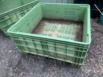 Bins for fruit 