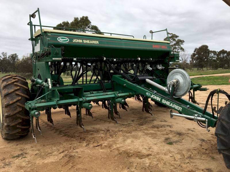 2013 John Shearer 4 bin Direct Drill Seeder