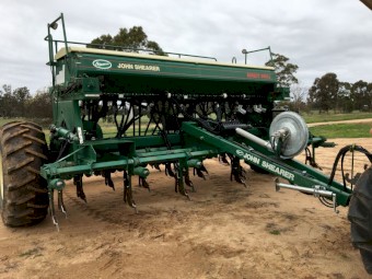2013 John Shearer 4 bin Direct Drill Seeder