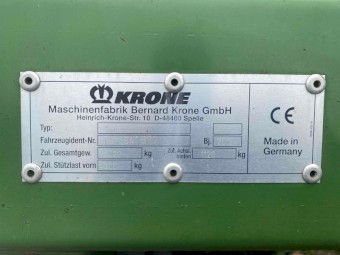 2012 Krone Swardo 900 Rotary Rake
