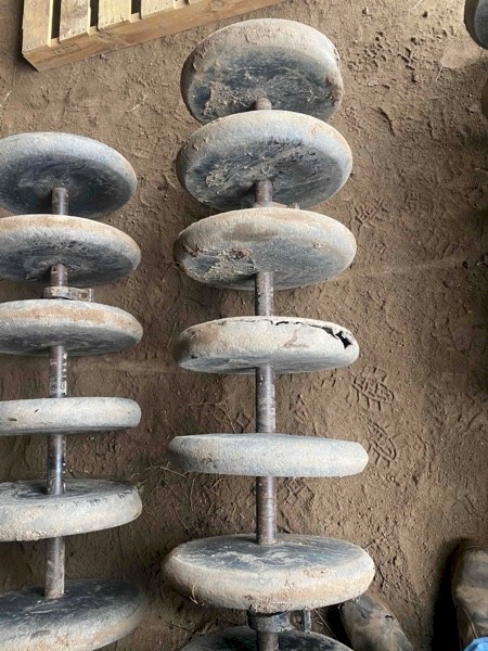 Gang press wheels