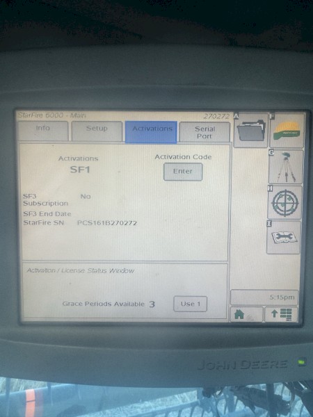 John Deere 2600 Display